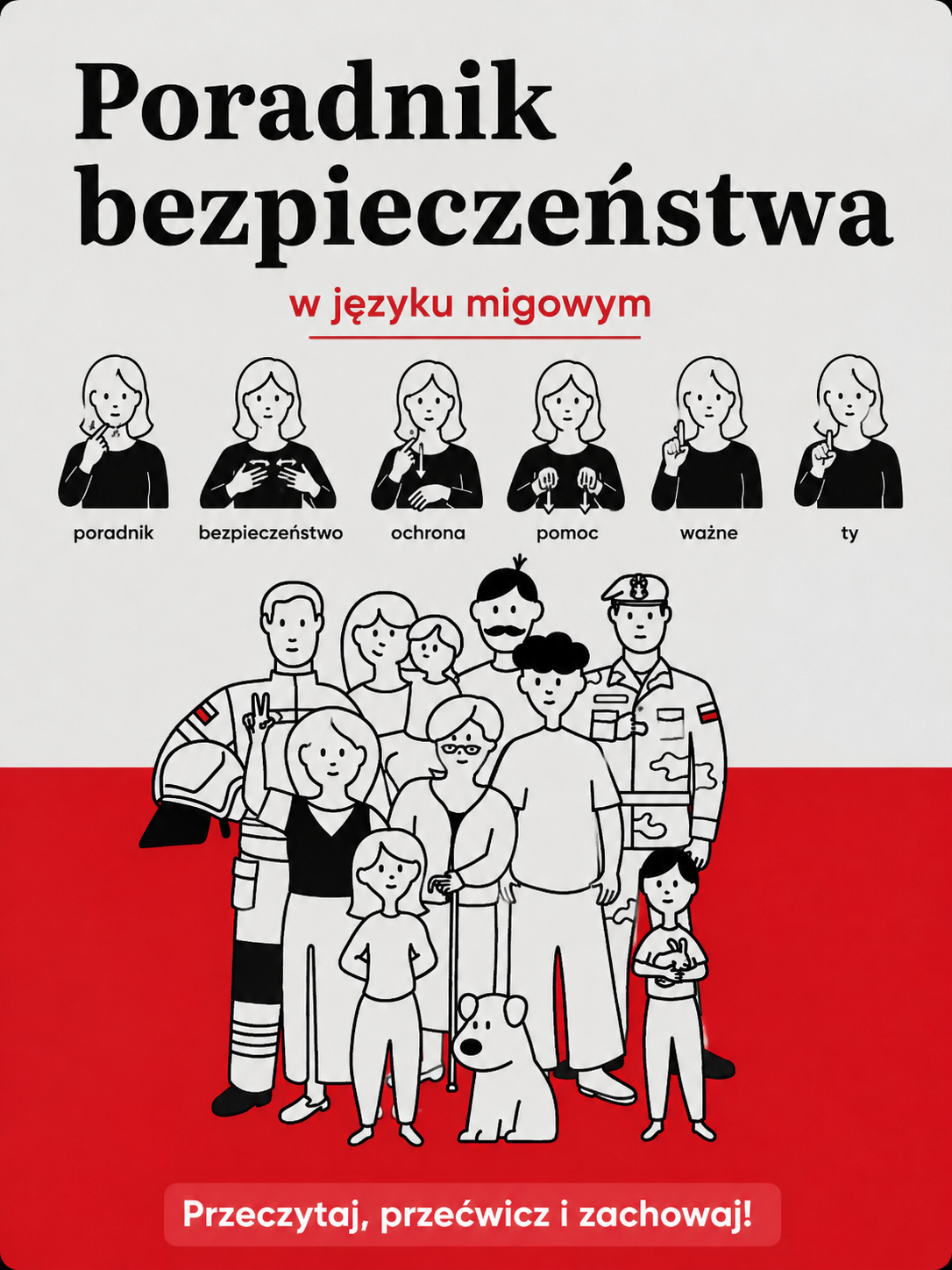 Guide to Safety in Polish Sign Language (PJM)