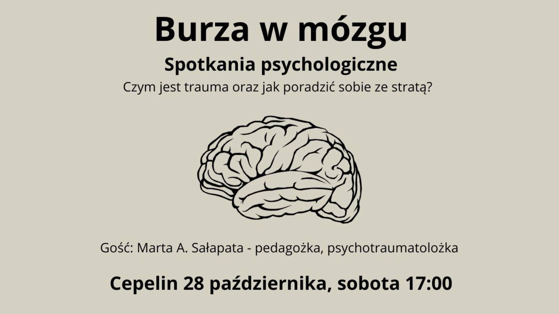 Burza w mózgu - spotkania psychologiczne