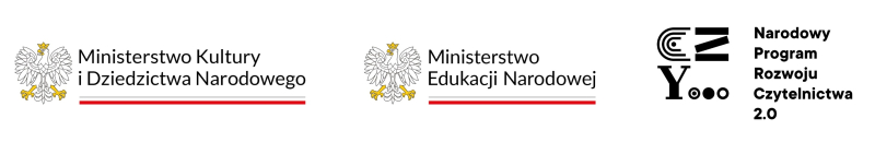 logotyp narodowy program rozwoju czytelnictwa