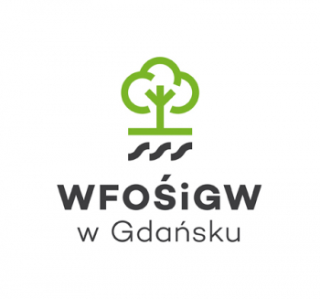 Logotyp Wojewódzkiego Funduszu Ochrony Środowiska i Gospodarki Wodnej w Gdańsku (zielone drzewko)