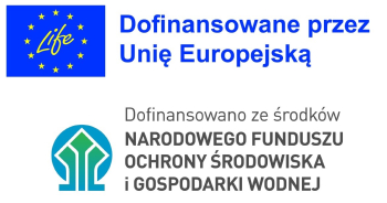Logo dot. dofinansowania z Programu unijnego LIFE Pom GOZilla.PL i NFOŚiGW