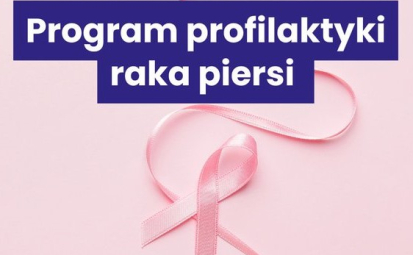 Na zdjęciu informacja o programie profilaktycznym
