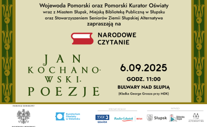 baner Narodowego Czytania - Jan Kochanowski. Poezje