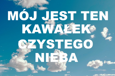 Na zdjeciu znajduje się niebo z chmurami