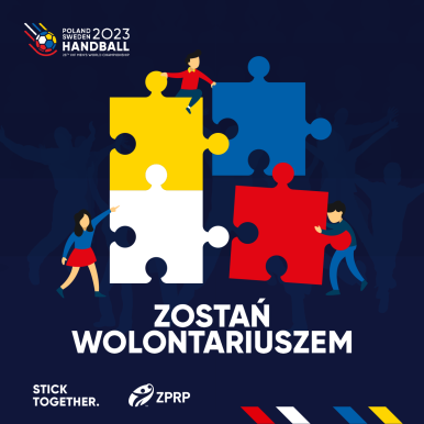 Puzzle układające się w logo mistrzostw świata w piłce ręcznej mężczyzn