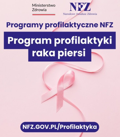 Na zdjęciu informacja o programie profilaktycznym