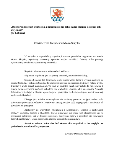 Tekst jak w artykule