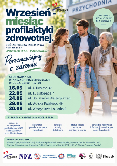 Na zdjęciu plakat z informacją o wydarzeniu