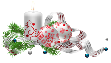 stroik świąteczny ze świeczką świetkiem i bombkami