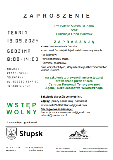 Plakat informacyjny