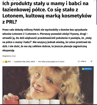 Na zdjęciu widzimy początkową treść z artykułu na ONECIE , jak w linku podanym w niniejszym artykule oraz zdjęcie kobiety