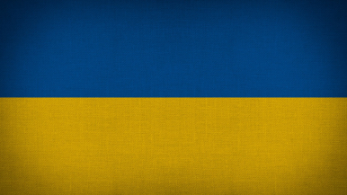 Na zdjęciu widzimy flagę Ukrainy