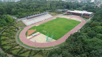 stadion 650-lecia z lotu ptaka