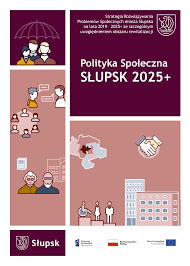 zdjęcie przedstawia plakat Polityka Społeczna Słupsk 2025+