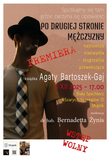 plakat do wydarzenia z wizerunkiem mężczyzny w kapeluszu z papierosem w ustach