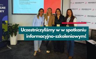 Przedstawicielki naszego miasta (od lewej Agnieszka Jasik - koordynatorka ds. finansowych, Marta Makuch - wiceprezydentka miasta Słupska, Izabela Grzeszczak - koordynatorka ds. projektu, Katarzyna Chabros - koordynatorka ds. projektu.