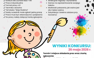 Na zdjęciu plakat z informacją o wydarzeniu