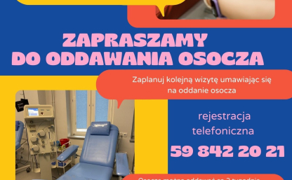 Na zdjęciu plakat informujący o wydarzeniu