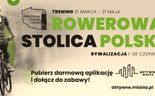 Kobieta jadąca na rowerze