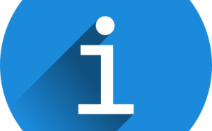 Grafika przedstawiająca symbol informacji - literka I w niebieskim kółku