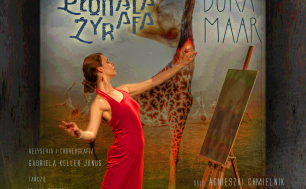 Plakat Teatru Tańca Enza, data i miejsce wydarzenia tak jak w tekście