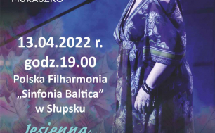 Na zdjęciu widzimy Stanisawę Celińską z zapowiedzią Koncertu (opis jak w artykule). Bilety do nabycia www.kupbilecik.pl oraz AgolaMedia Słupsk Wojska Polskiego 16/b