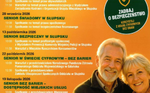 Na zdjęciu plakat z informacją o wydarzeniu