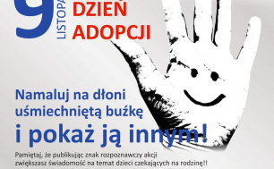 Plakat Światowego Dnia Adopcji