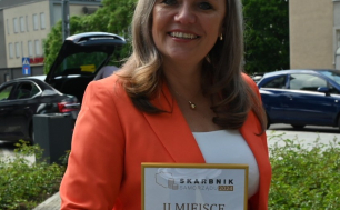 Skarbnik Miasta Słupska z tytułem II MIEJSCE Anna Gajda Słupsk