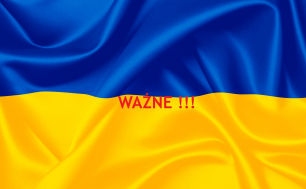 obrazek przedstawia barwy Ukrainy na górze kolor niebieski na dole żółty