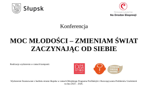plakat informujący o konwerencji.
