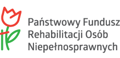 Grafika przedstawia logo Państwowego Funduszu Rehabilitacji Osób Niepełnosprawnych. (fot. pfron.org.pl)