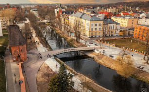 zdjęcie Bulwarów z lotu ptaka