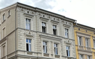 Na zdjęciu widzimy budynki mieszkalne