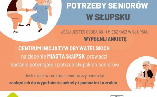 pomarańczowo niebieski plakat